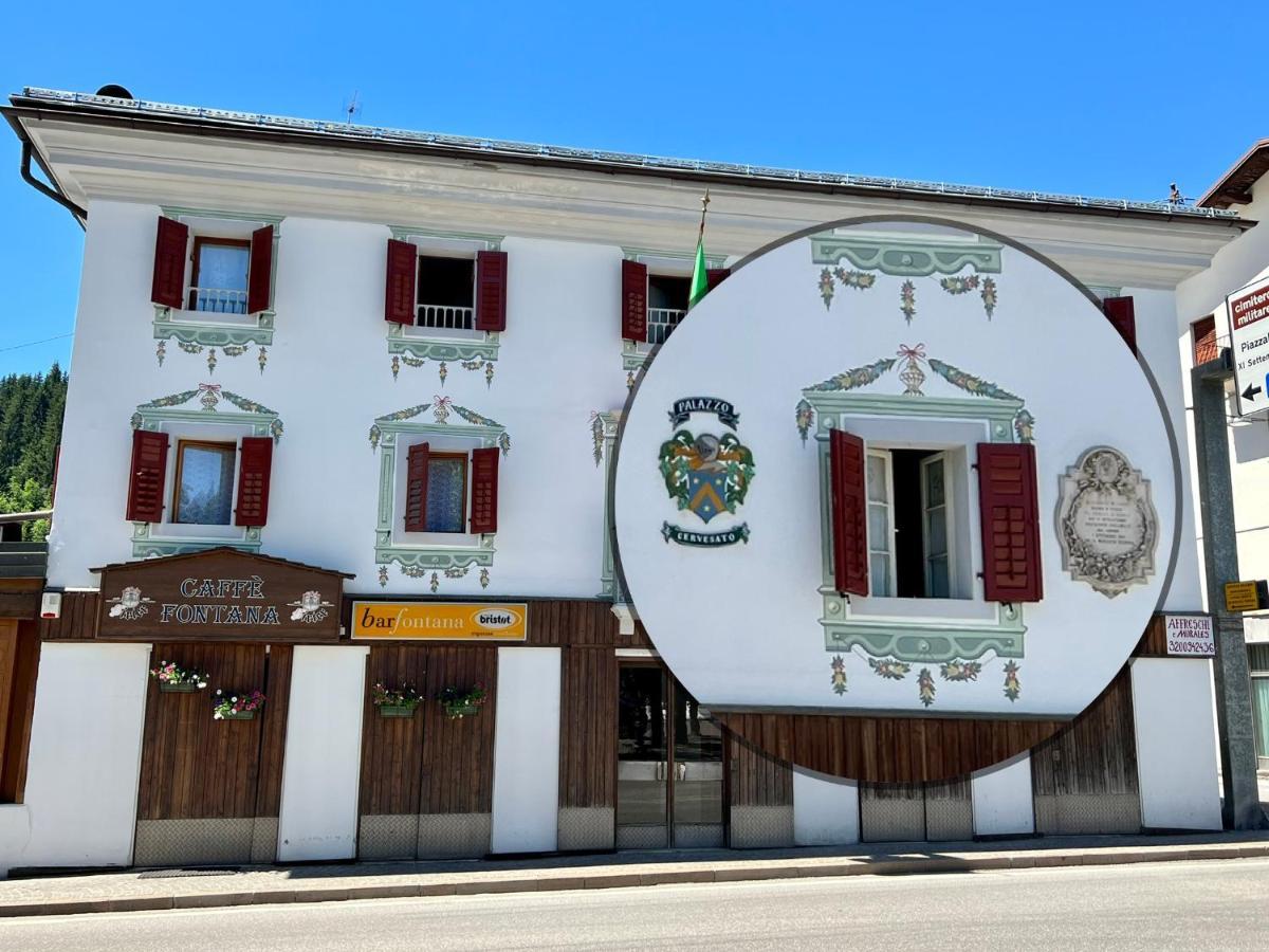 Palazzo Cervesato: Camera Regina Margherita Santo Stefano Di Cadore Dış mekan fotoğraf