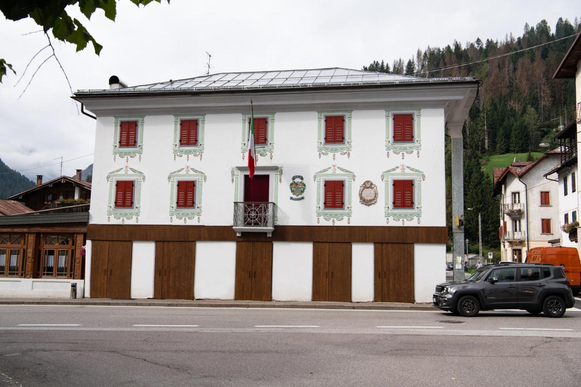 Palazzo Cervesato: Camera Regina Margherita Santo Stefano Di Cadore Dış mekan fotoğraf