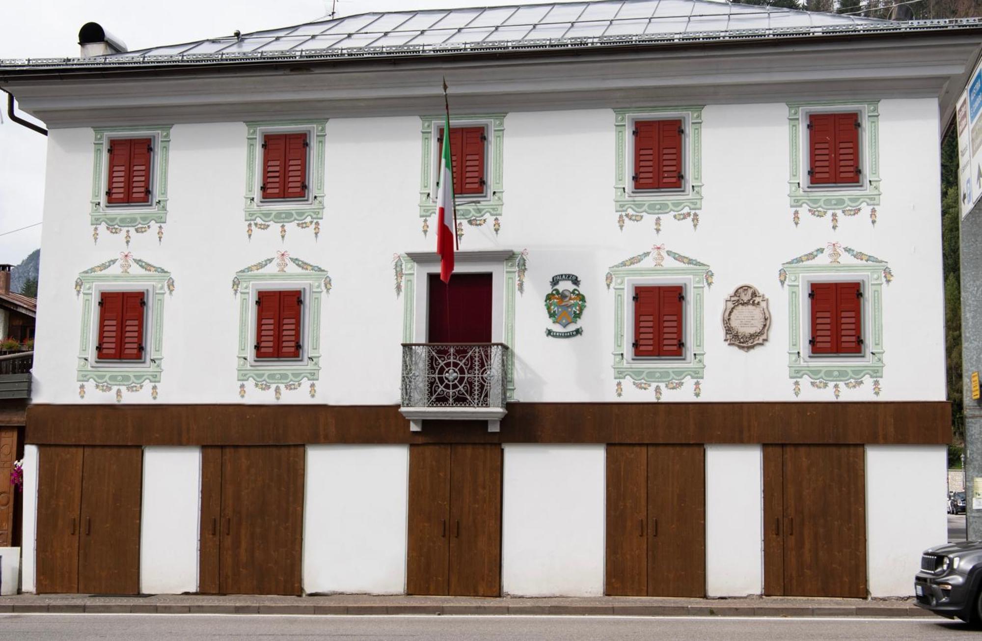 Palazzo Cervesato: Camera Regina Margherita Santo Stefano Di Cadore Dış mekan fotoğraf